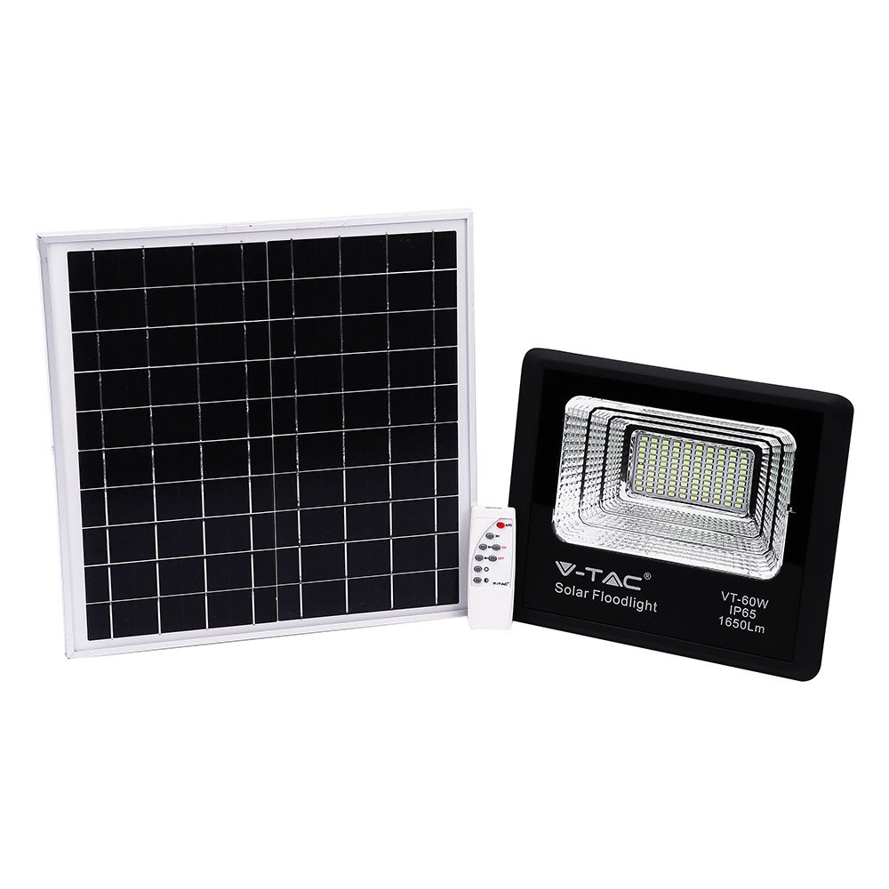 Panou Solar 20W cu Proiector LED 4000K - imagine 10